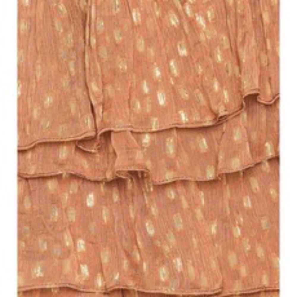 NWT Rococo Sand One Shoulder Ruffle Dress - Picture 4 of 4